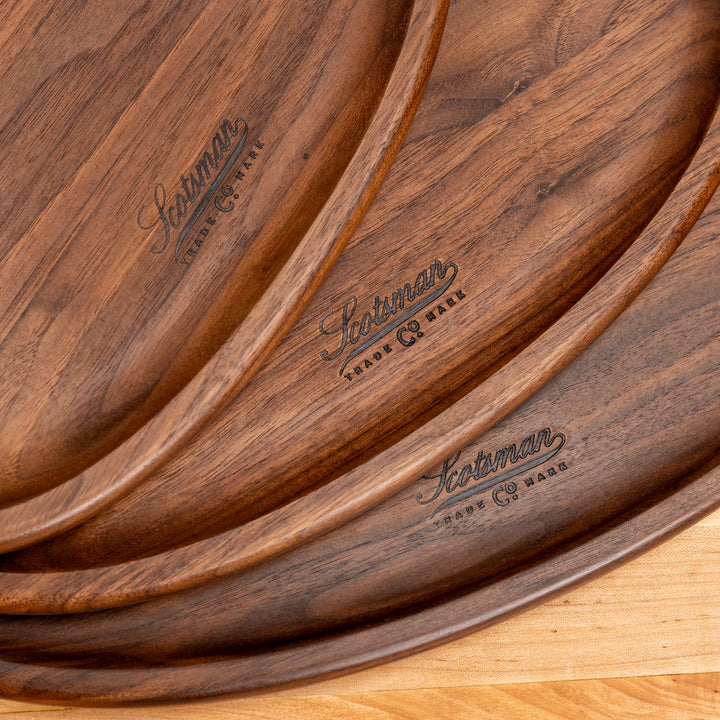 Walnut Oval Carving Board