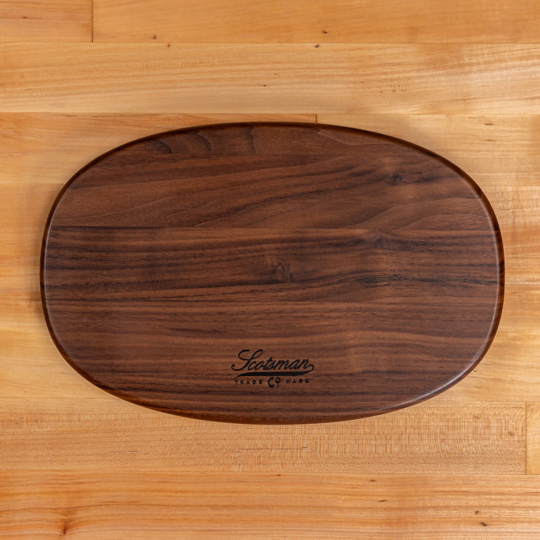 Walnut Oval Serving Board