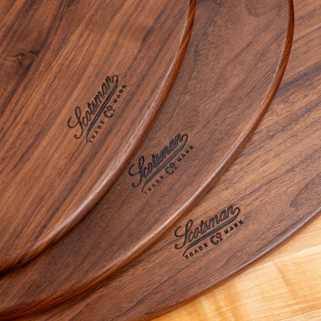 Walnut Oval Serving Board