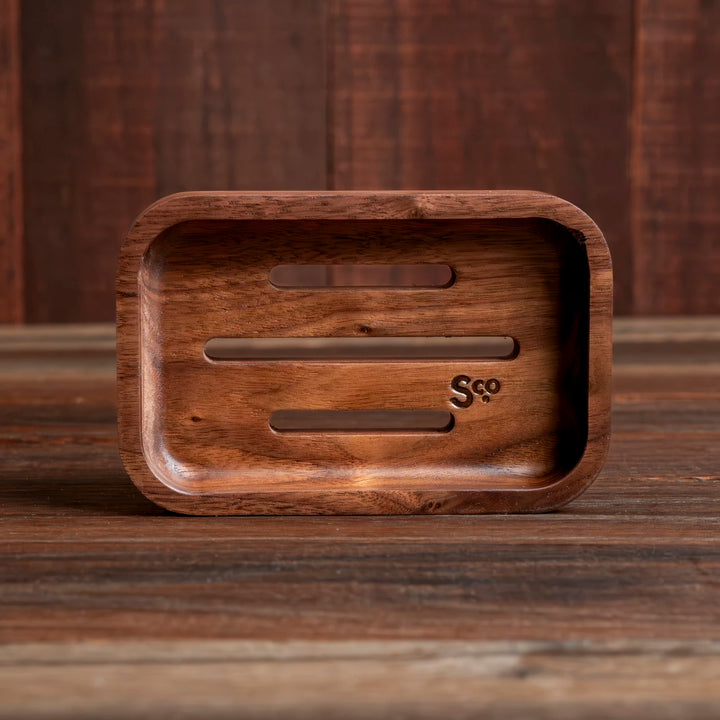 Walnut Soap Dish