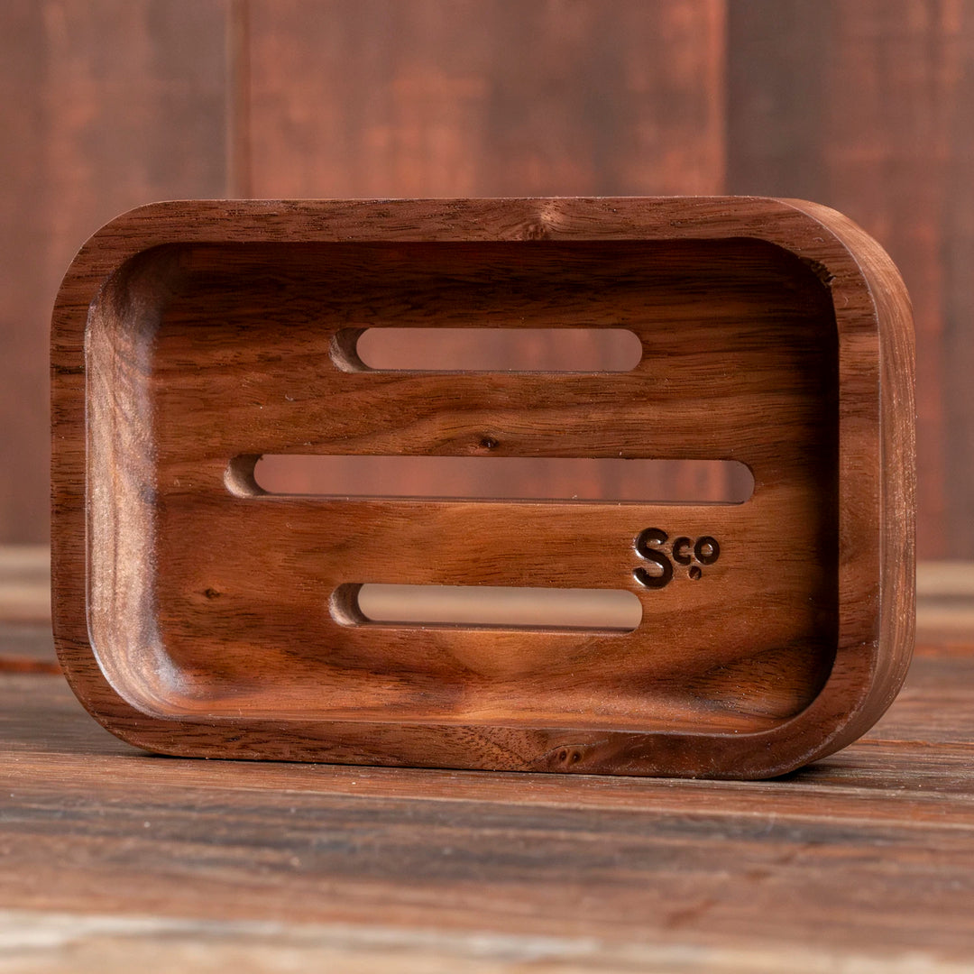 Walnut Soap Dish