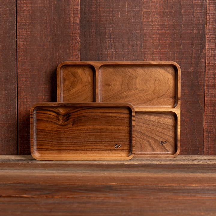 Walnut Wooden Valet