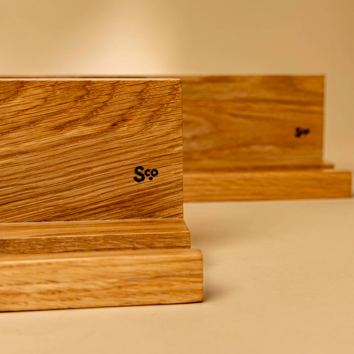 White Oak Floating Shelf