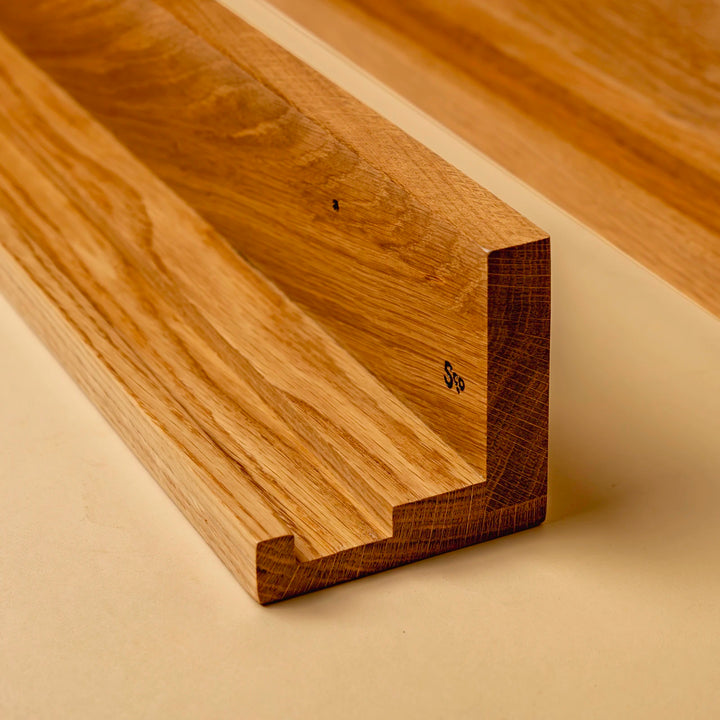 White Oak Floating Shelf