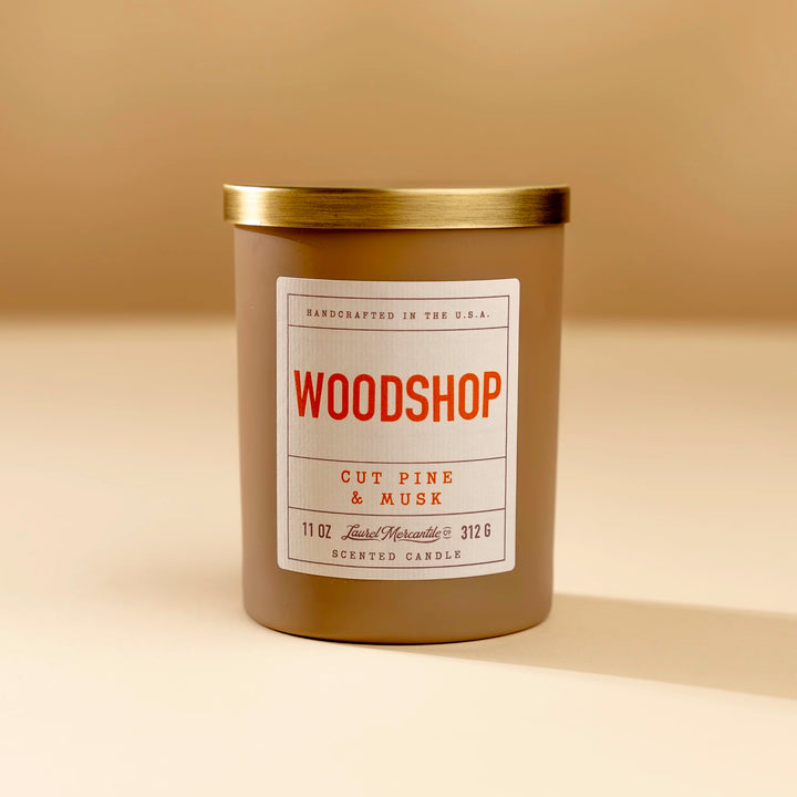 Woodshop Candle