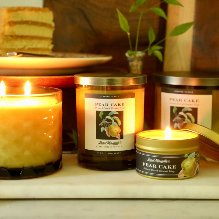 Pear Cake Candle