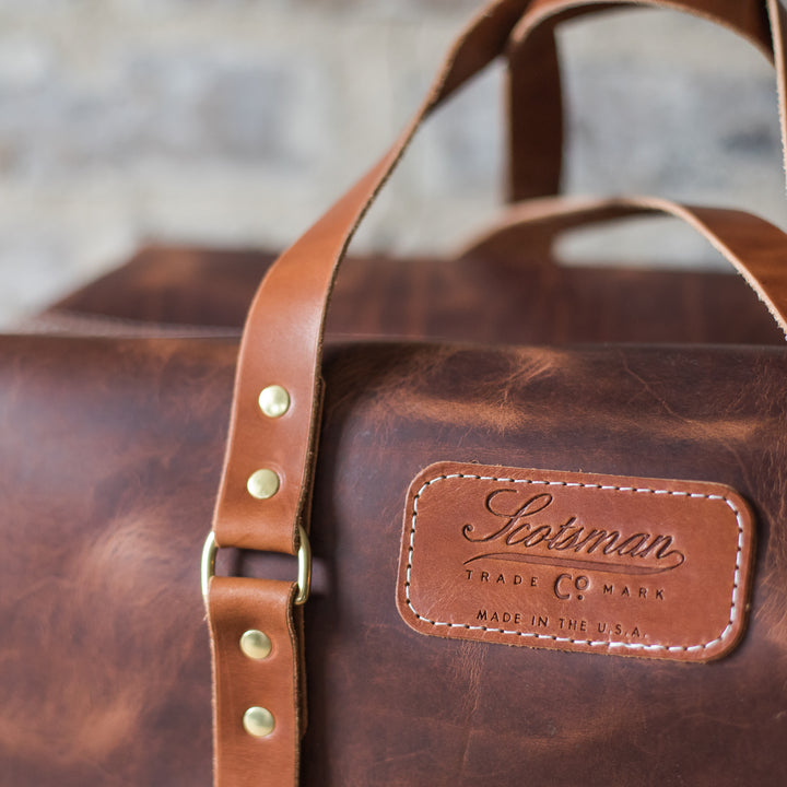 Scotsman Leather Duffel