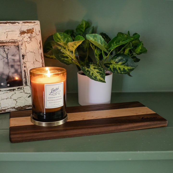 Walnut and Birdseye Maple Serving Board