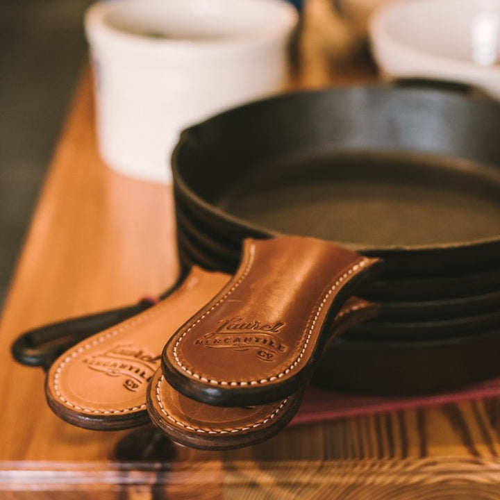 LMCo. Leather Skillet Handle