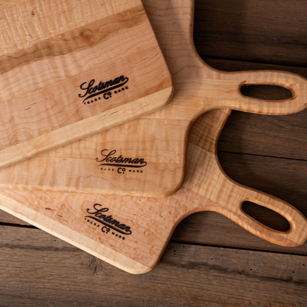 Curly Maple Bread Board