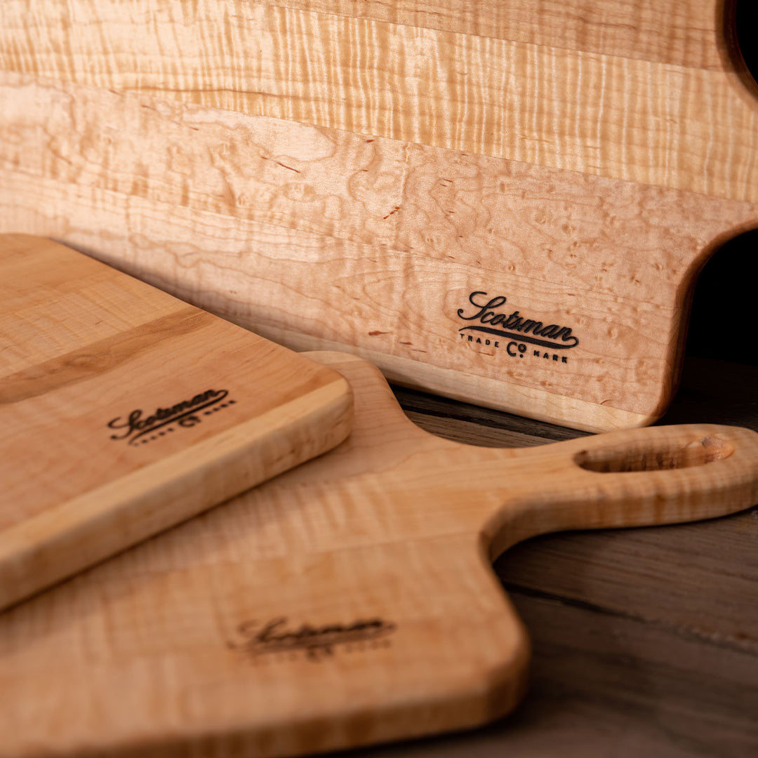 Curly Maple Bread Board