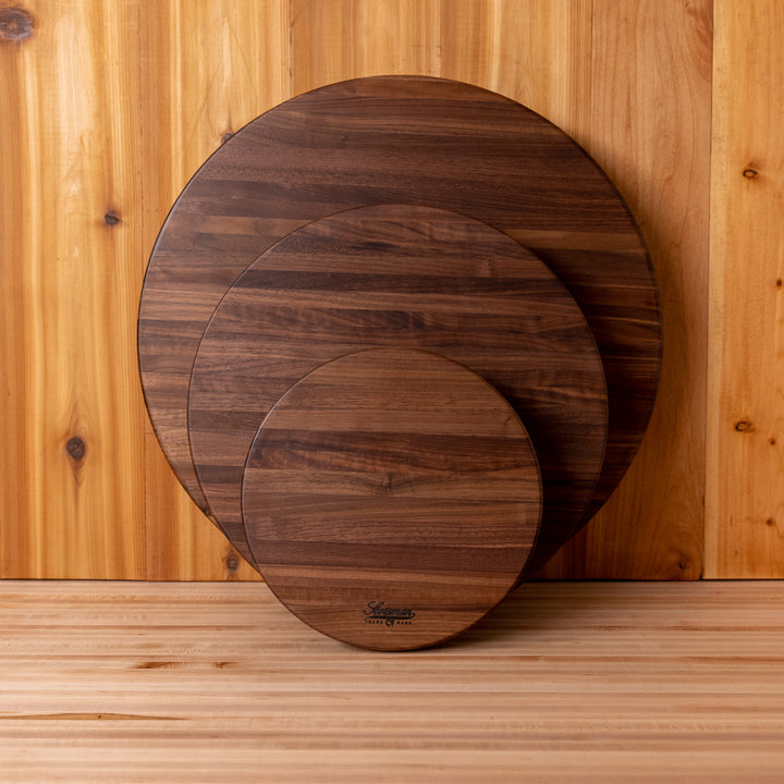 Scotsman Co. Walnut Lazy Susan