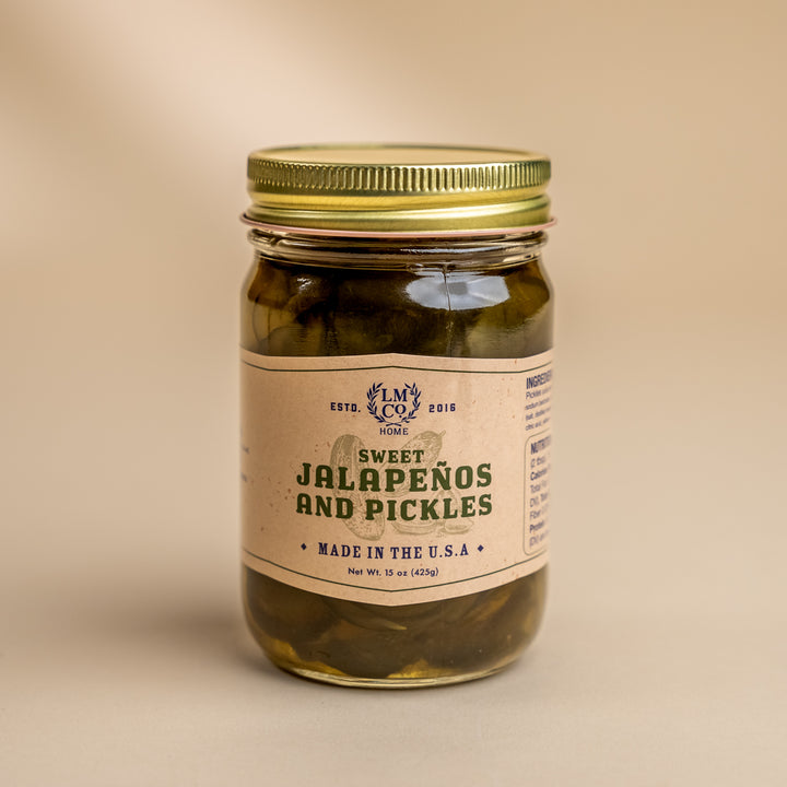 LMCo. Sweet Jalapeño Pickles