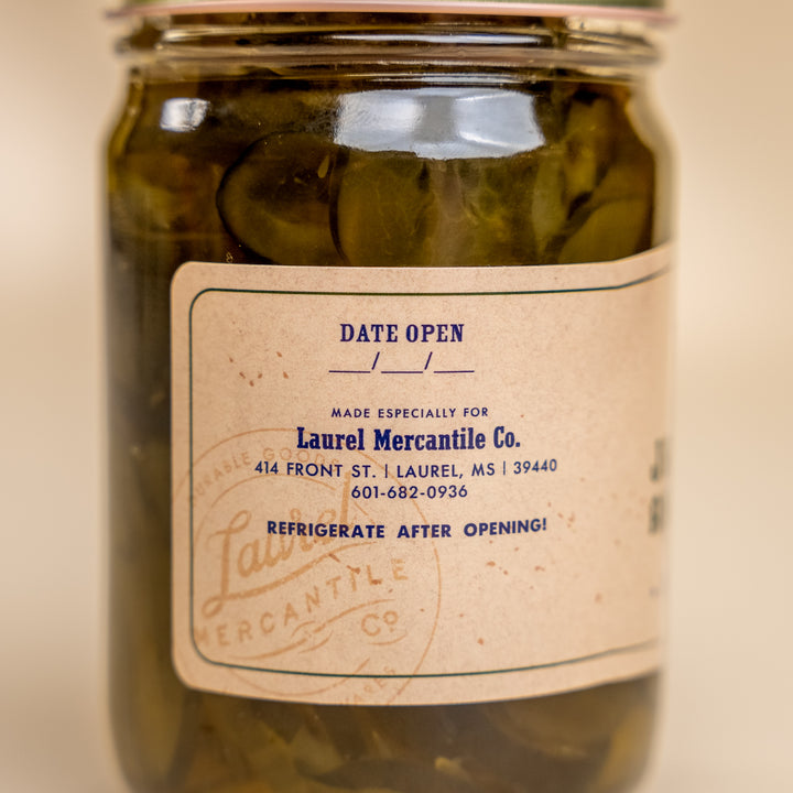 LMCo. Sweet Jalapeño Pickles