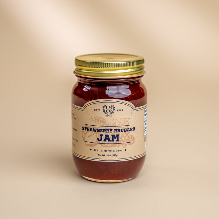 LMCo. Strawberry Rhubarb Jam