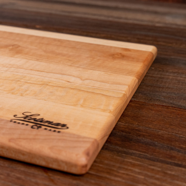 Curly Maple Large Serving Board