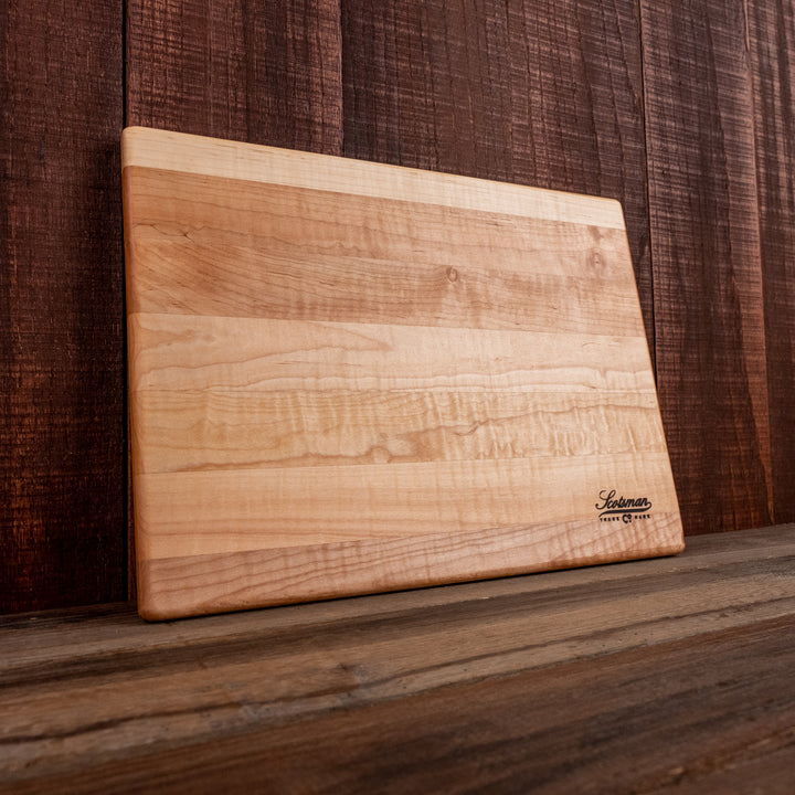 Curly Maple Large Serving Board