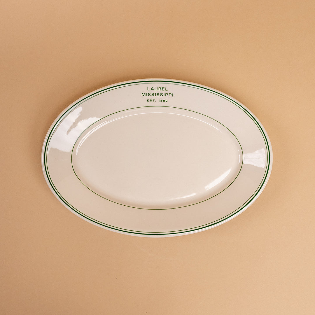 Laurel, Mississippi Oval Platter