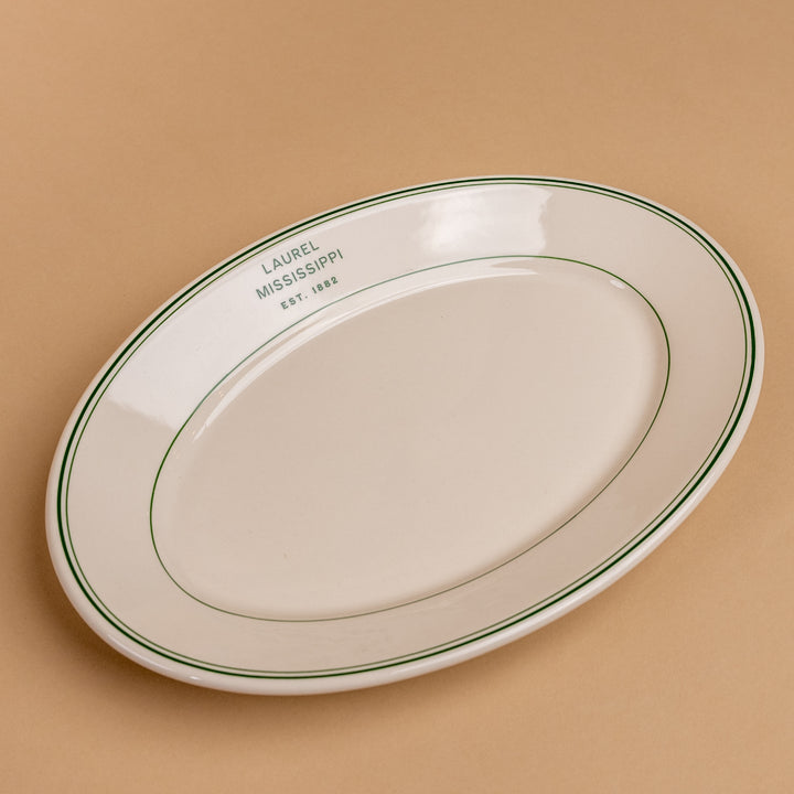 Laurel, Mississippi Oval Platter