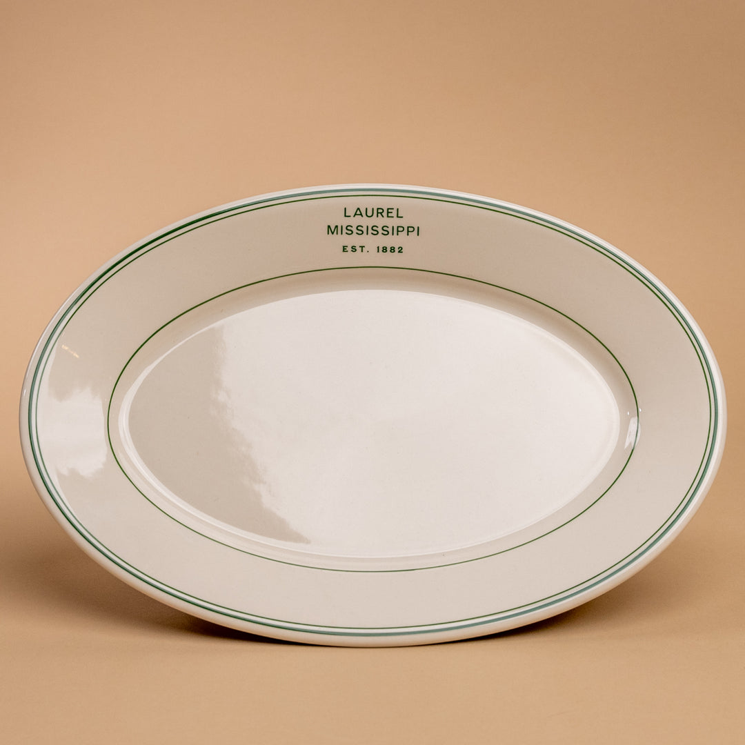 Laurel, Mississippi Oval Platter