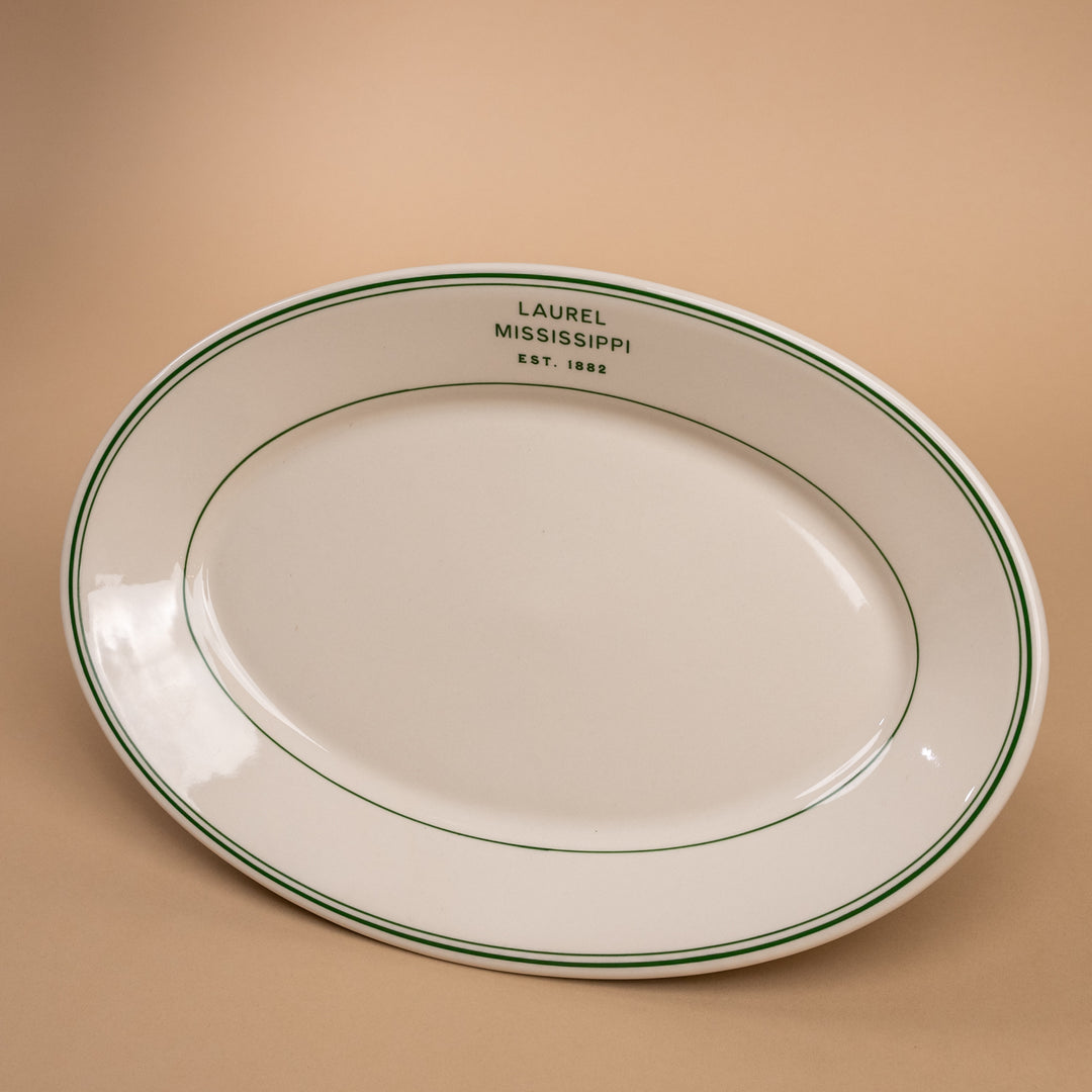 Laurel, Mississippi Oval Platter