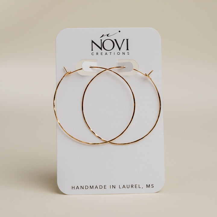 Novi 14k Gold Filled Hoops