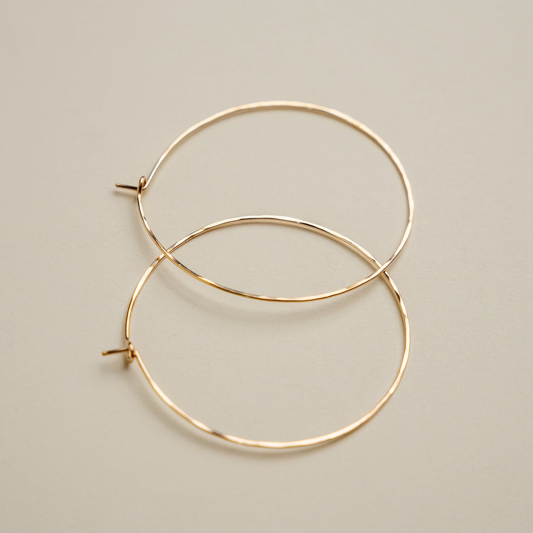 Novi 14k Gold Filled Hoops