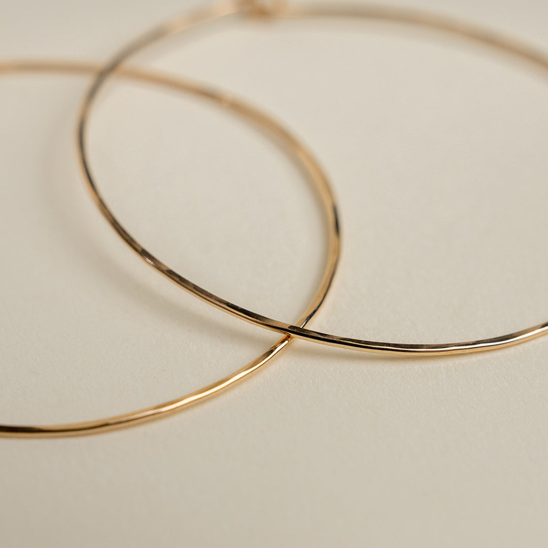 Novi 14k Gold Filled Hoops