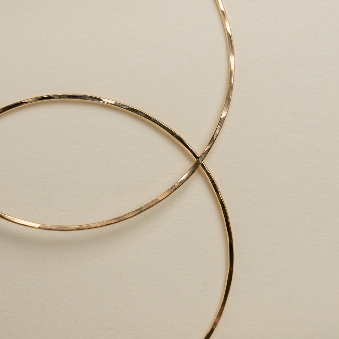 Novi 14k Gold Filled Hoops