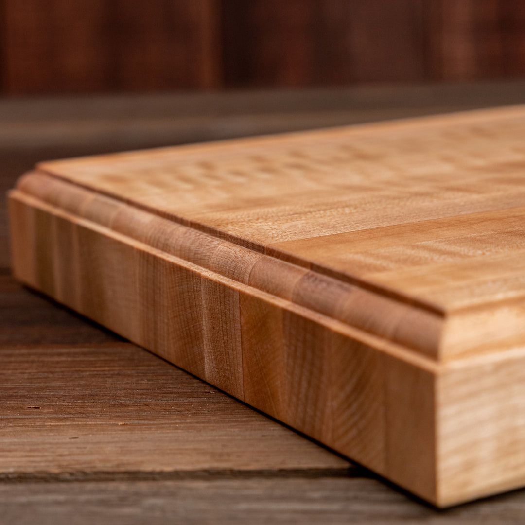 Curly Maple Classic Butcher Block