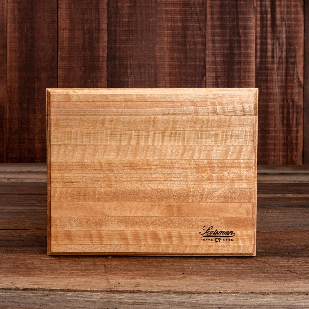 Curly Maple Classic Butcher Block