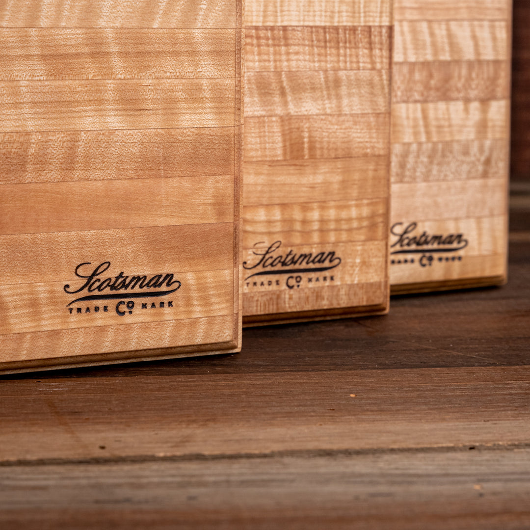 Curly Maple Classic Butcher Block