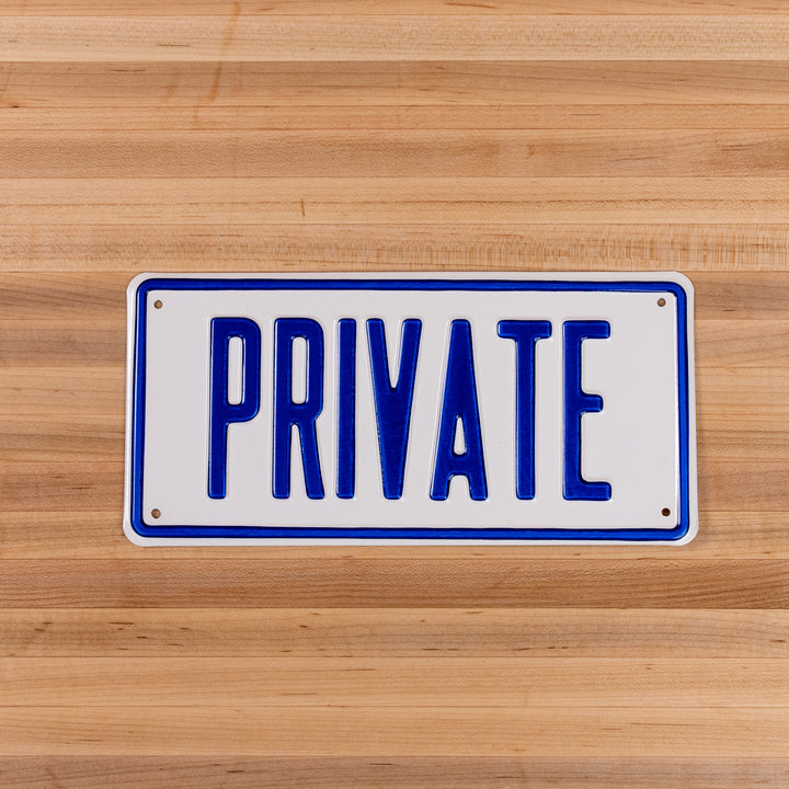 Private Sign