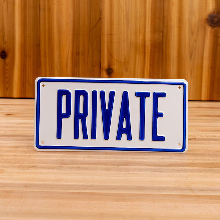 Private Sign