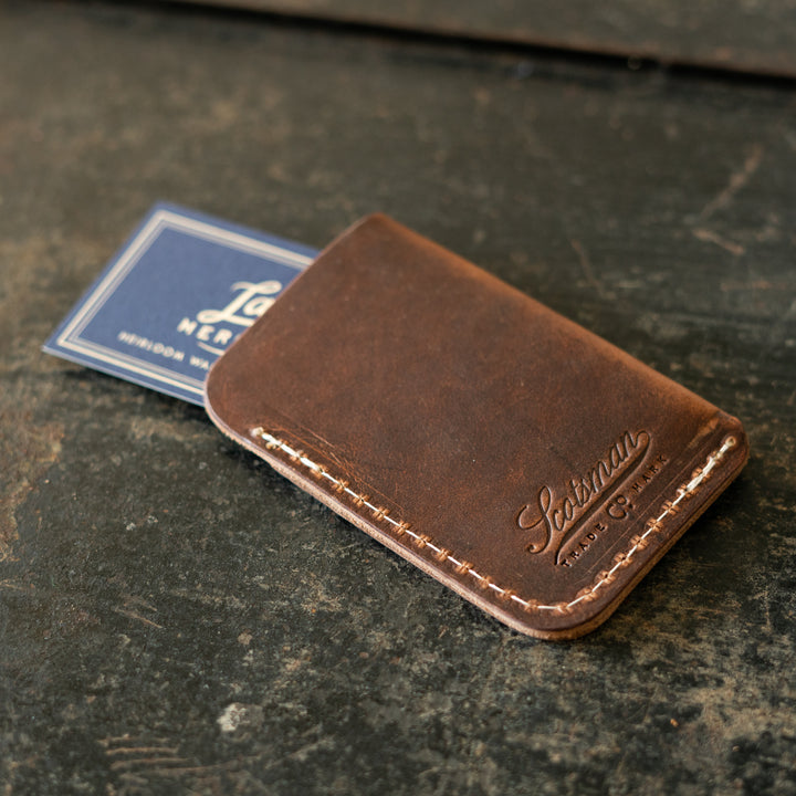 Scotsman Leather Business Card Holder