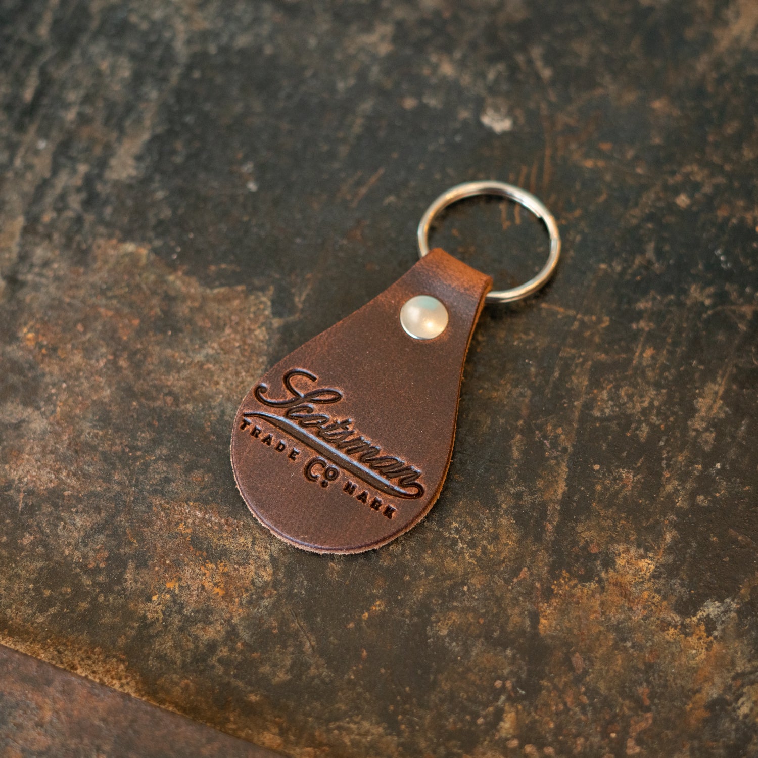 Scotsman Round Leather Key Fob – Laurel Mercantile