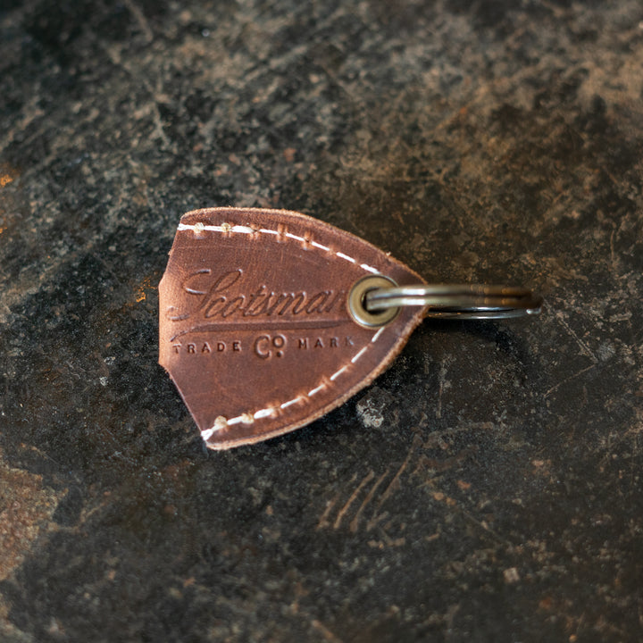 Scotsman Leather Guitar Pick Holder Key Ring