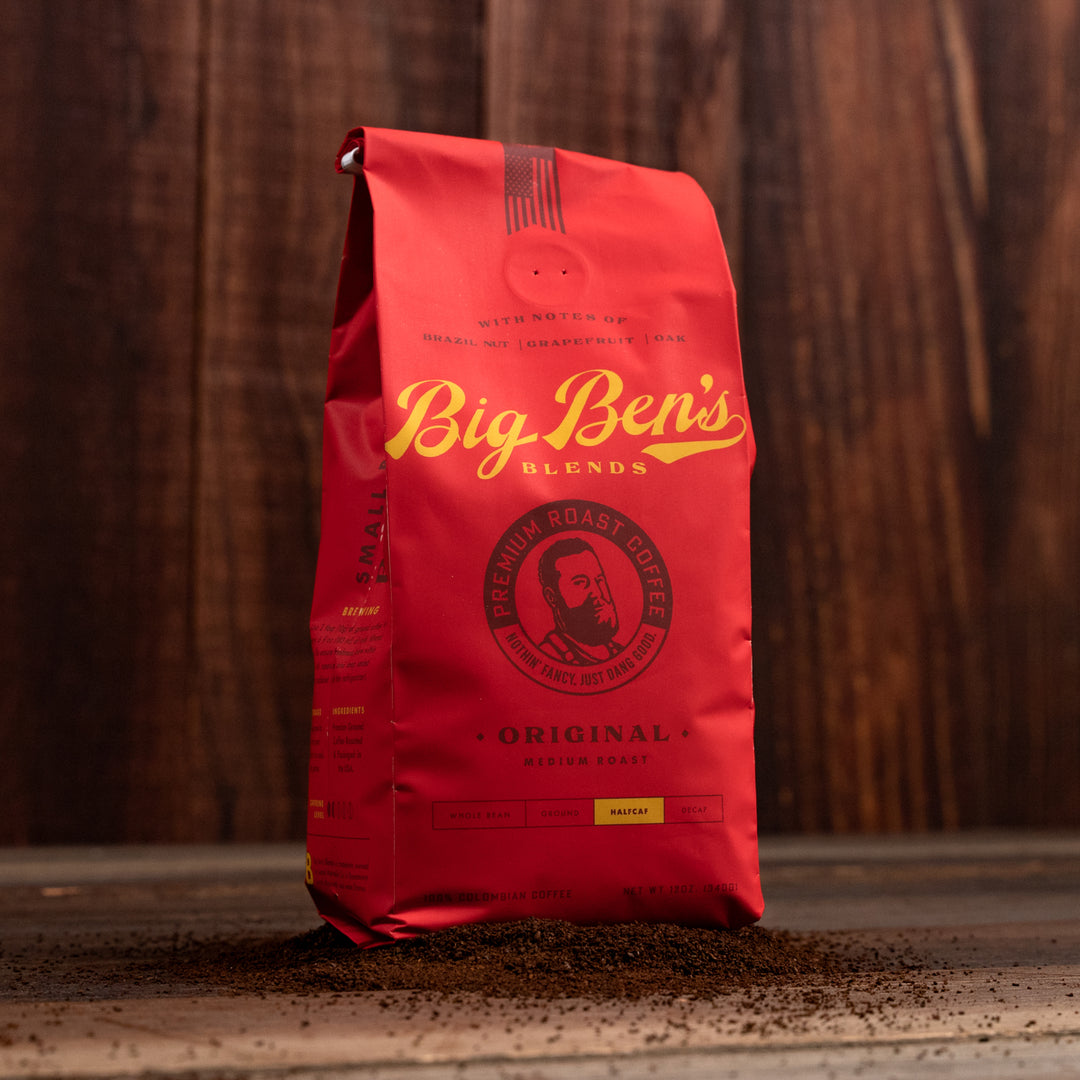 Original Blend Half-Caff Ground 12oz Bag