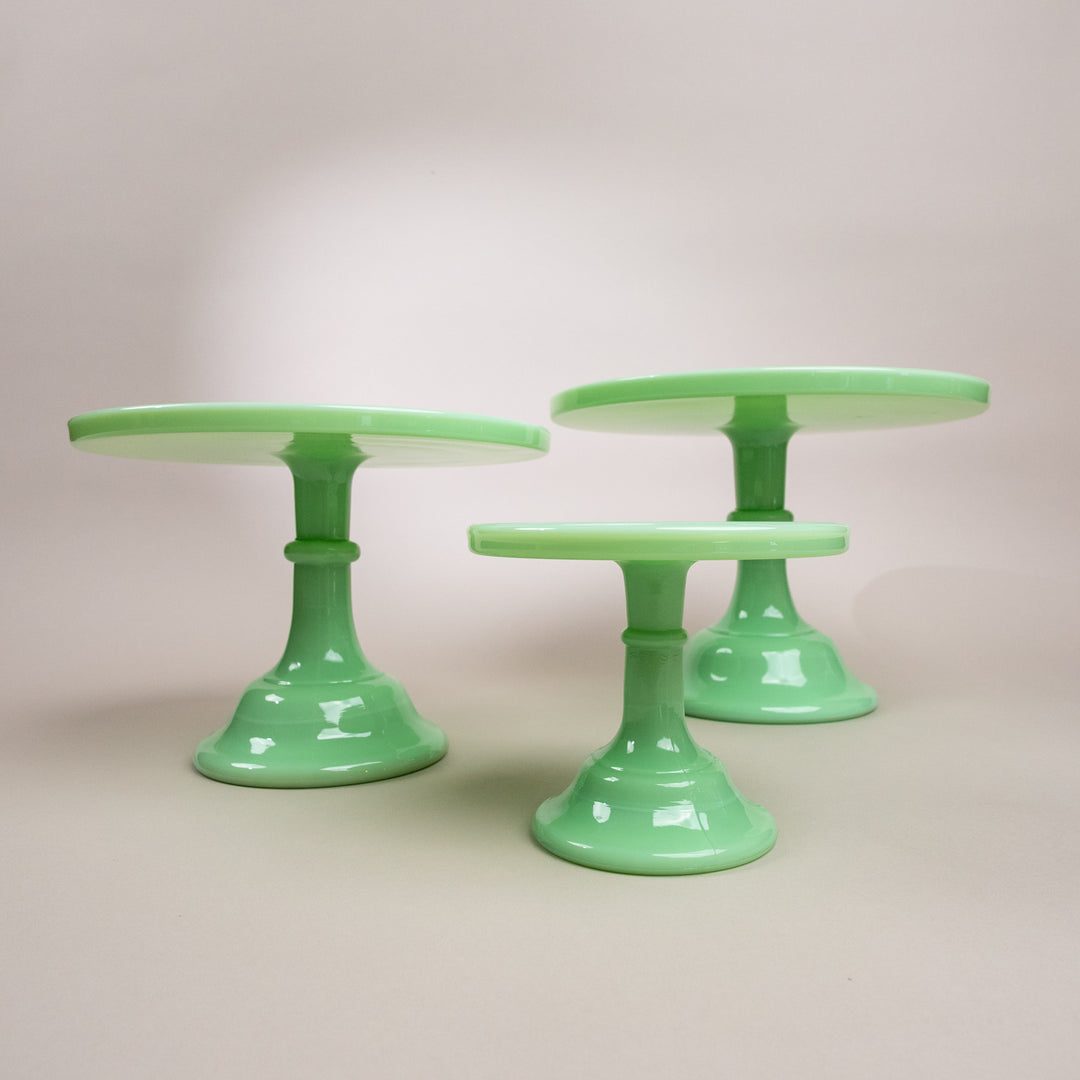 Jadeite Cake Stand