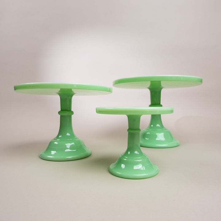 Jadeite Cake Stand