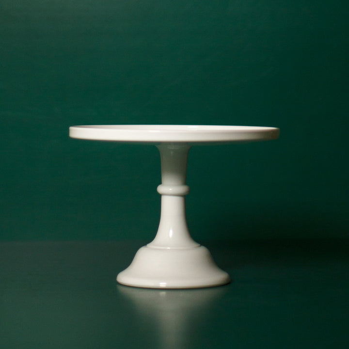 Milk Glass Cake Stand