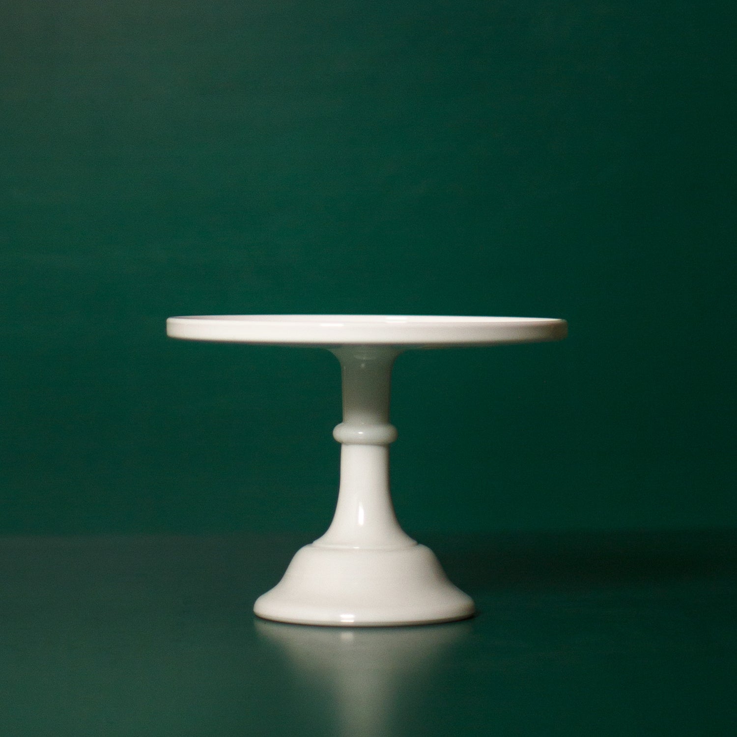 Popular Authentic Milkglass cake stand