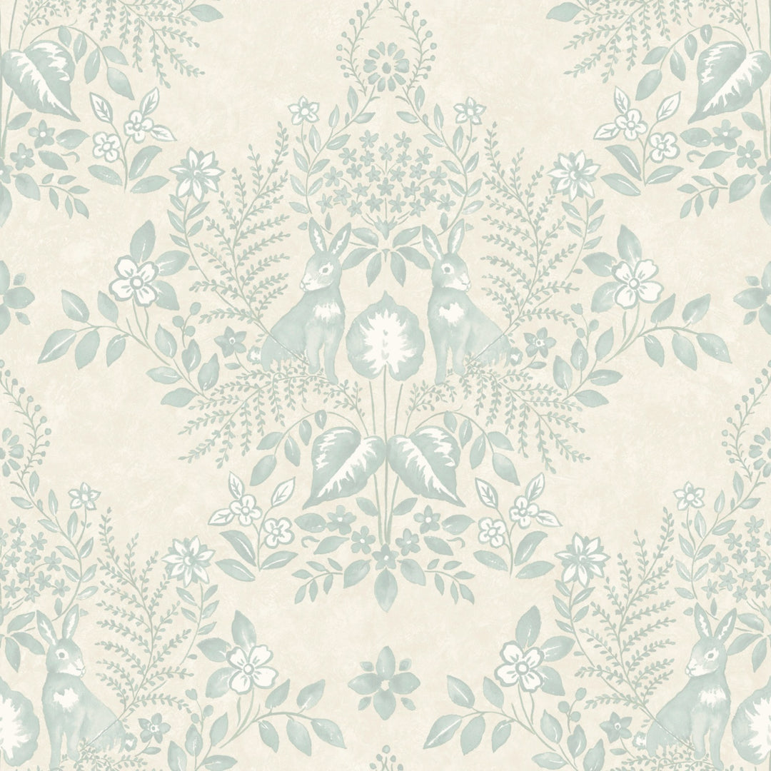 Cottontail Toile Premium Peel + Stick Wallpaper Roll