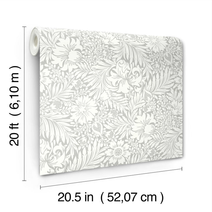 Modern Acanthus Premium Peel + Stick Wallpaper Roll