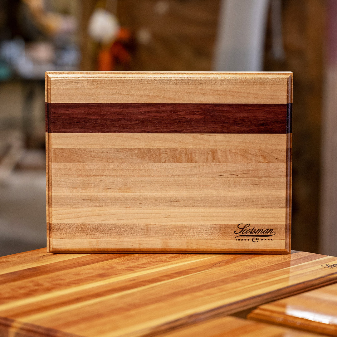 Purple Heart Classic Butcher Block