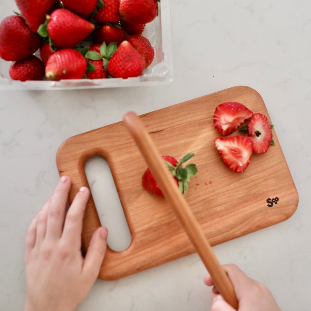 Cherry Mini Cutting Board Set