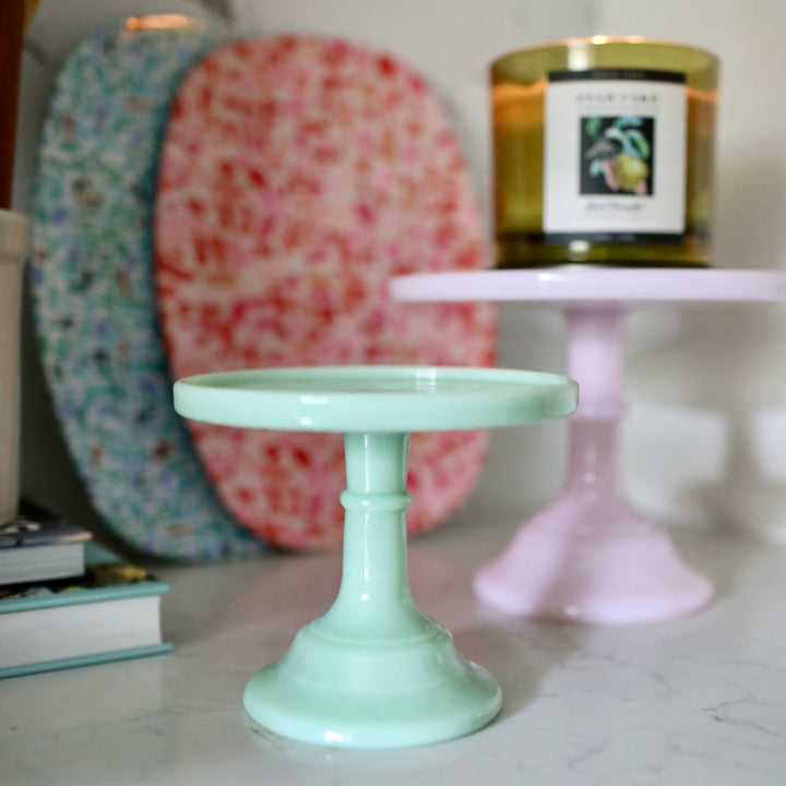 Jadeite Cake Stand