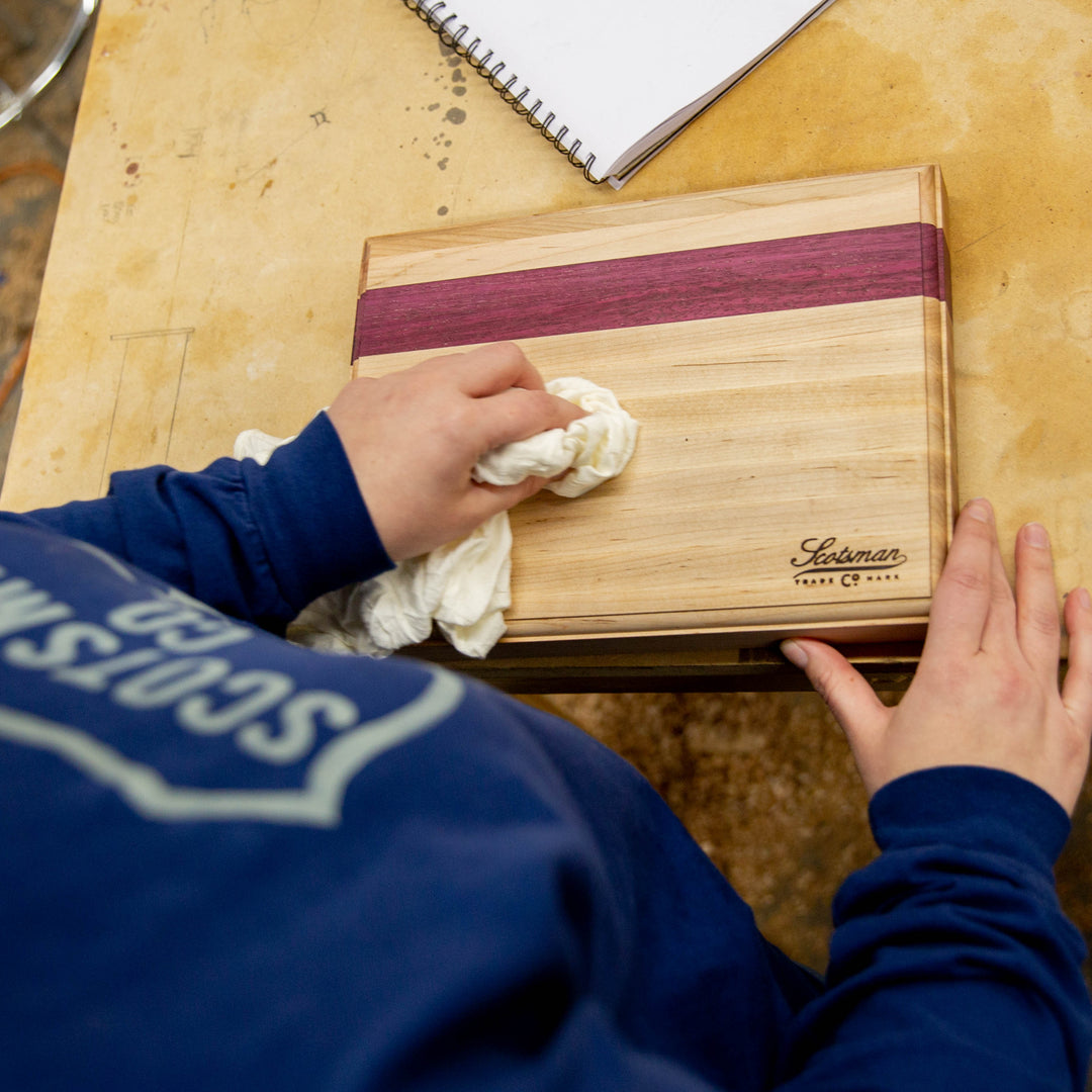 Purple Heart Classic Butcher Block