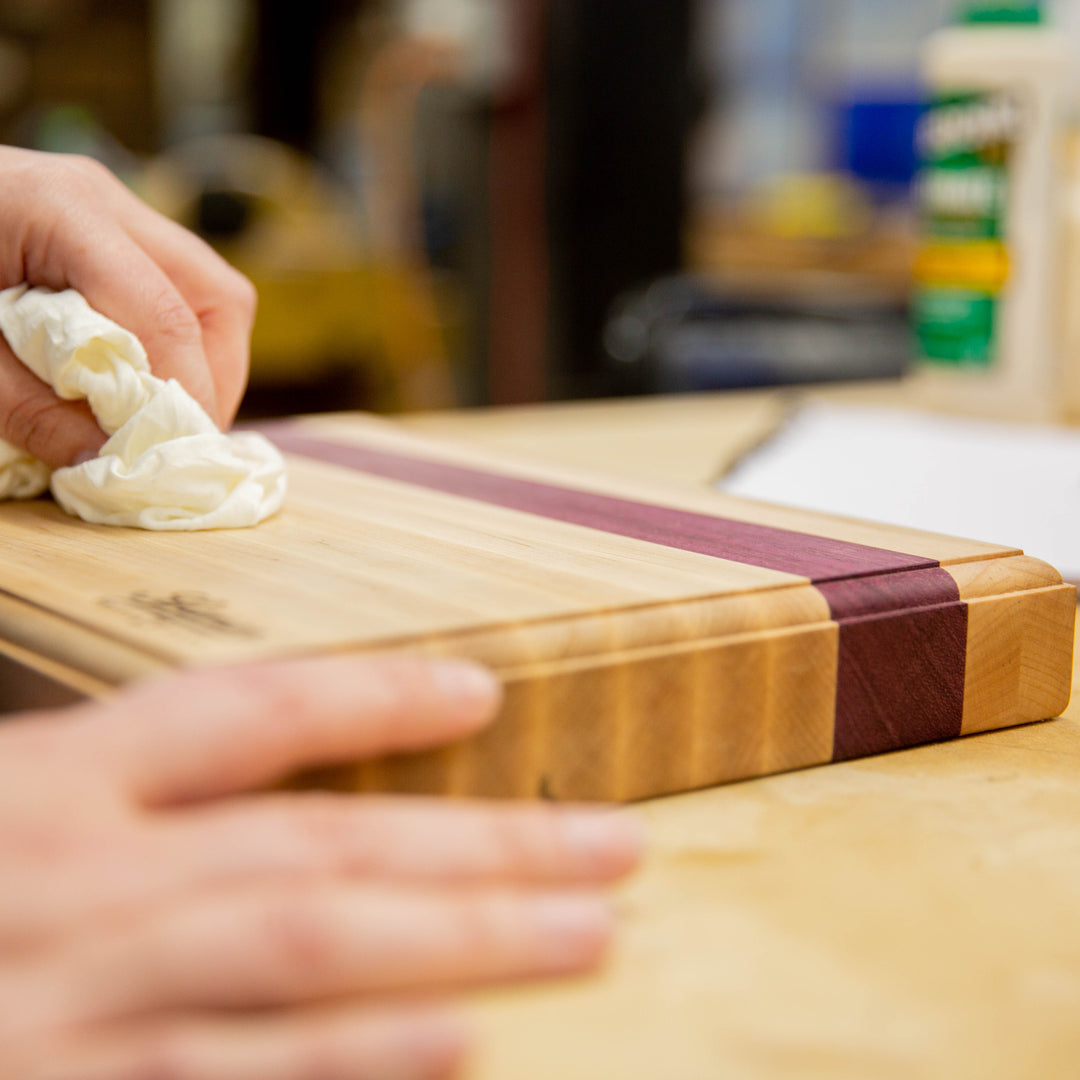 Purple Heart Classic Butcher Block